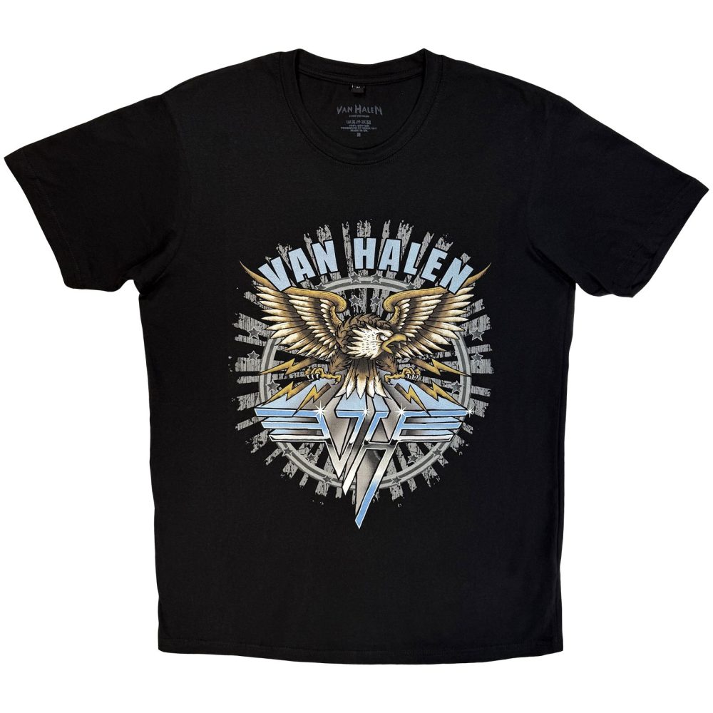 Van Halen - Eagle Mens Tshirt - Black